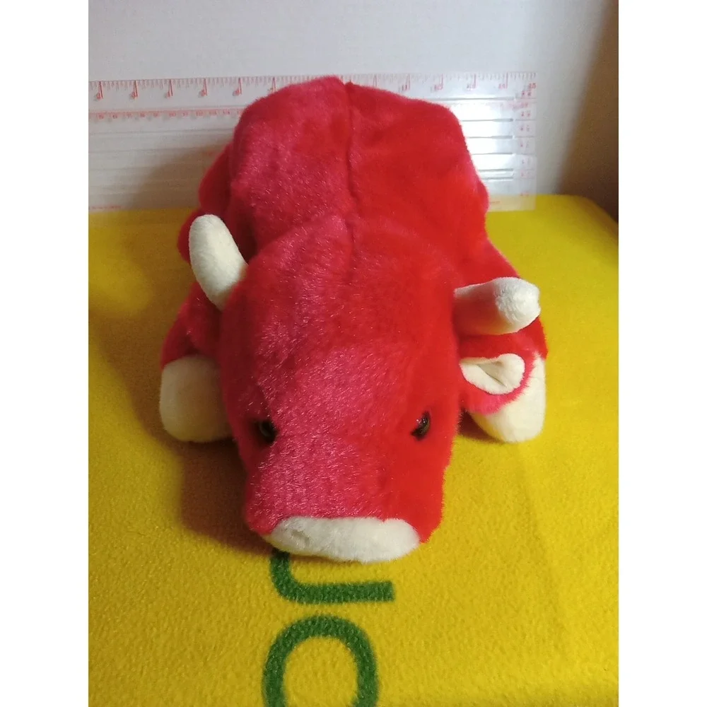 Ty Beanie Buddy Snort the Bull Plush Toy 14